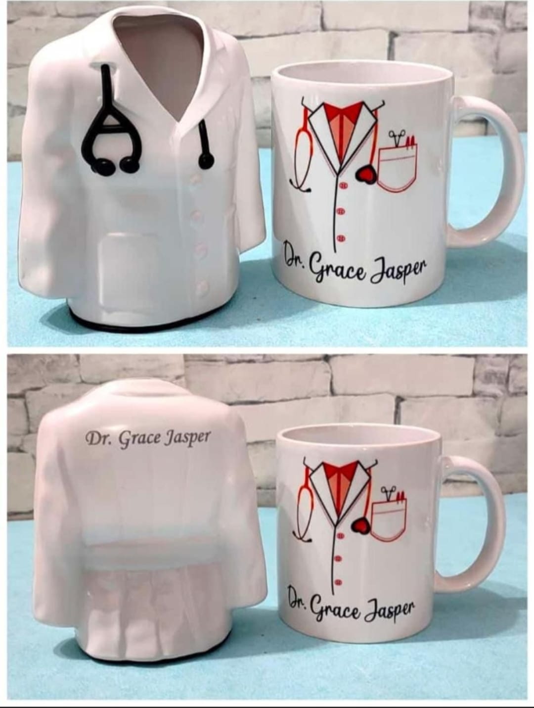 Doctor Coat Design Pen Holder