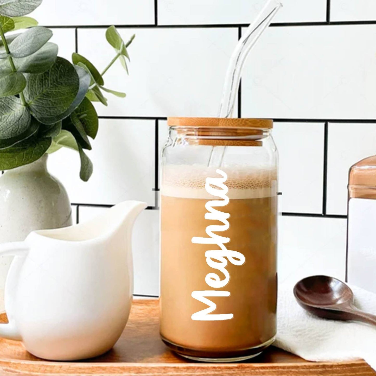 Luxe Personalized Glass Cola Can – Premium, Sustainable & Stylish Drinkware