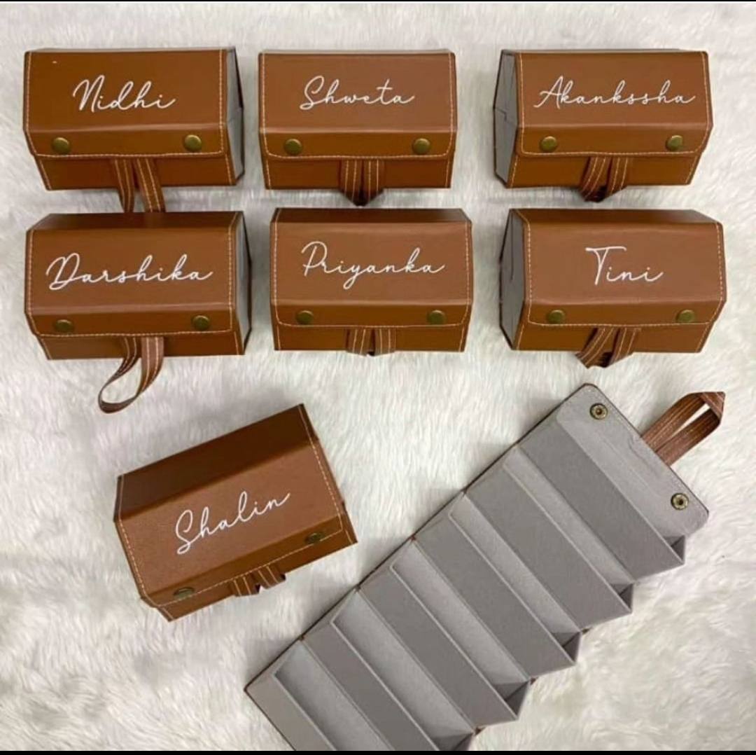 Handy & Trendy Personalized Sunglasses Organizer Box – 5 Layer Storage for Ultimate Protection!