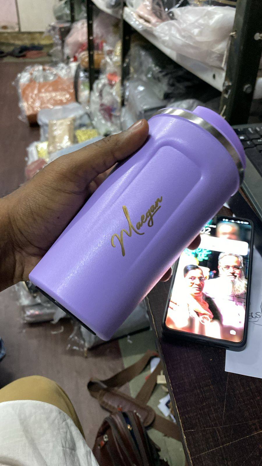 Personalized Stainless Steel Travel Mug – 500ml