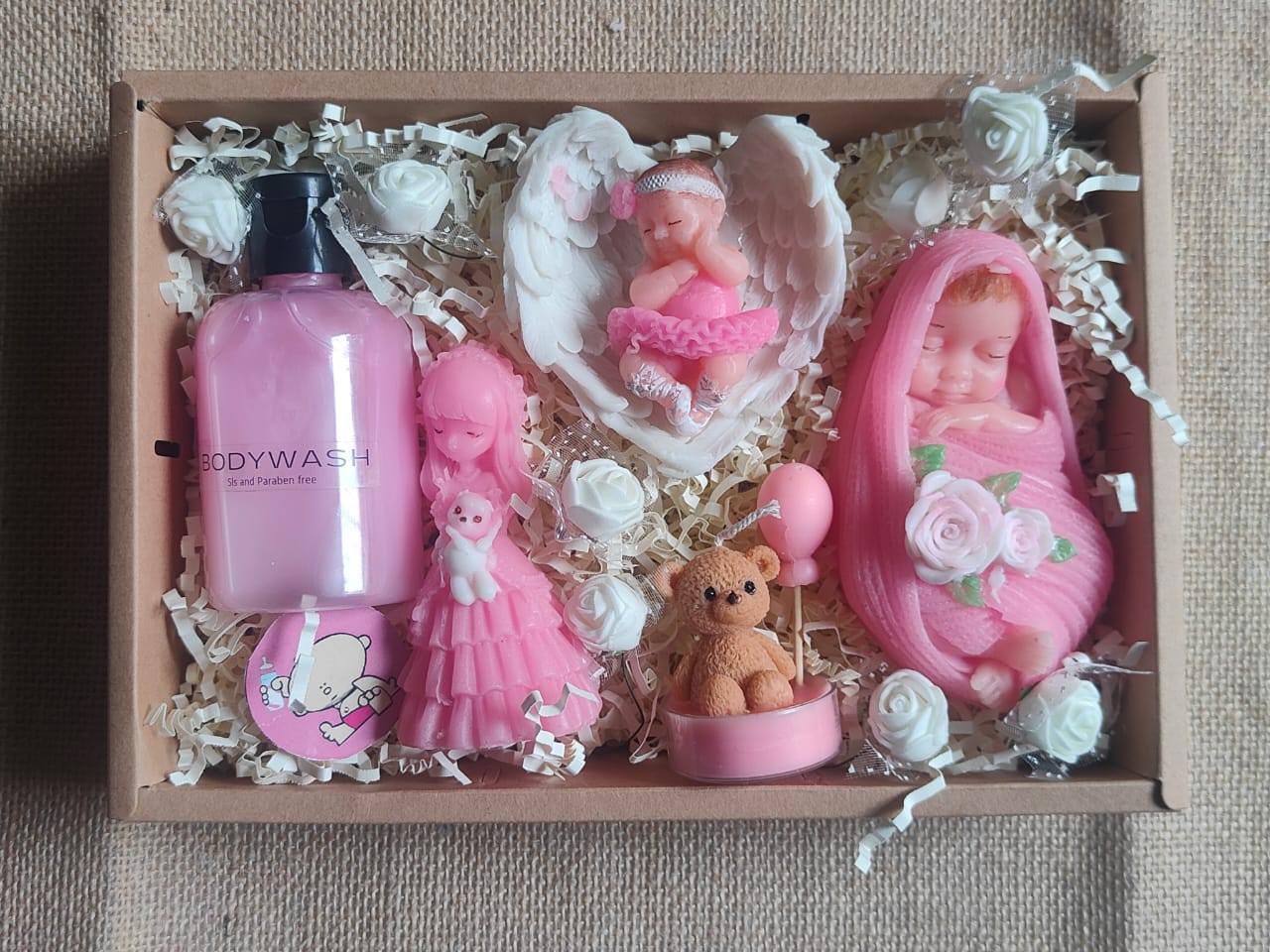 Luxury Girl-Themed Baby Hamper – The Perfect Gift for Little Princesses!