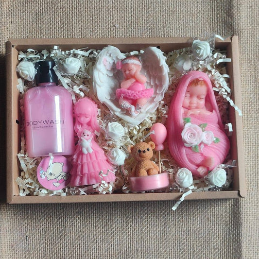 Luxury Girl-Themed Baby Hamper – The Perfect Gift for Little Princesses!