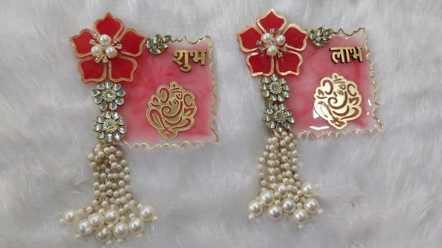 Elegant Shubh Labh Hanging for Auspicious Decor