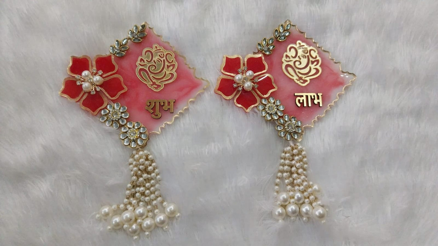 Elegant Shubh Labh Hanging for Auspicious Decor