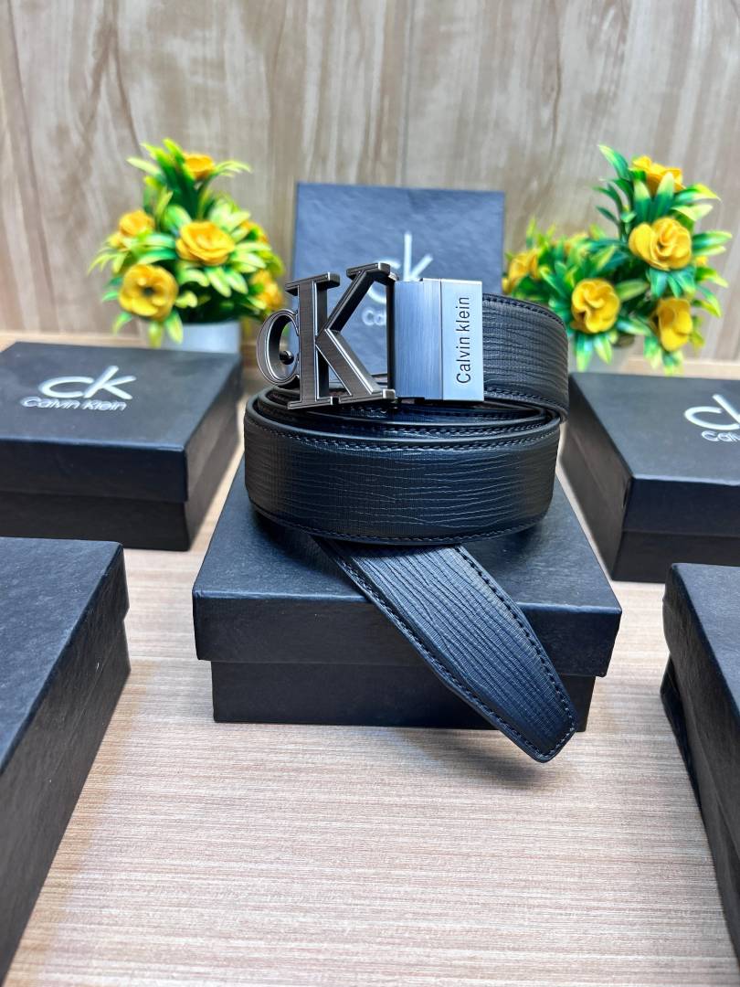 Calvin Klein Premium Quality Matte Buckle Belt