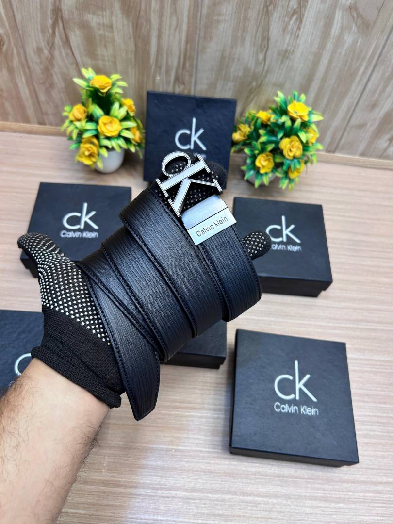 Calvin Klein Premium Quality Matte Buckle Belt