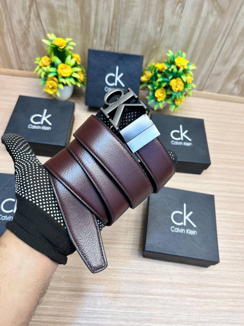 Calvin Klein Premium Quality Matte Buckle Belt