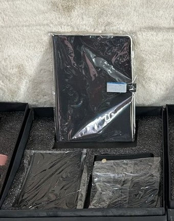 The Personalized Voyager Set -4pcs -  Diary,Passport Cover, Luggage Tag &  Keyring