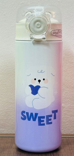 Personalized 500ml Insulated Stainless Steel Spout Mouth Bottle