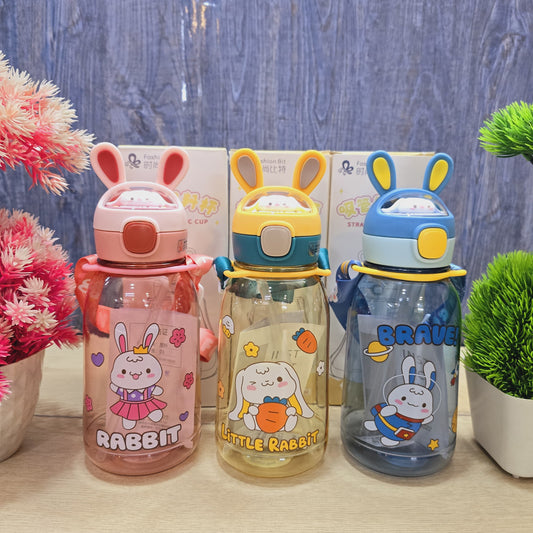 Rabbit Sipper Bottles – Cute, Durable & Leak-Proof!