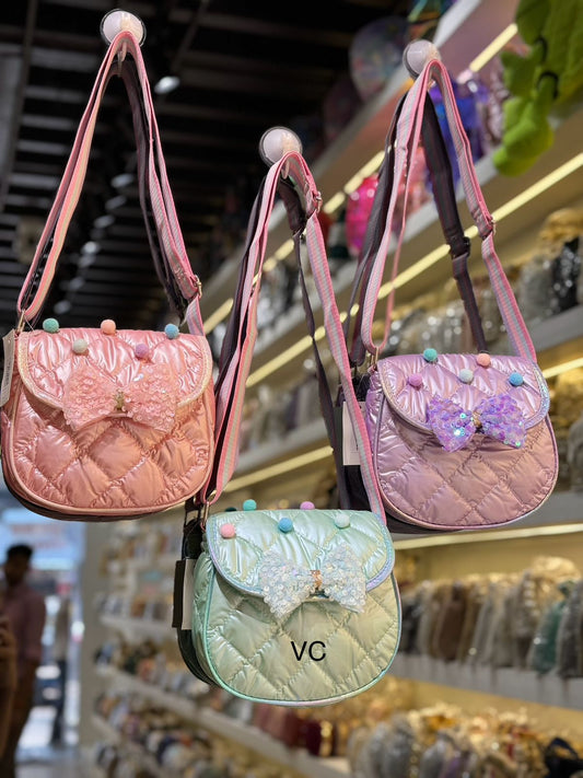 ✨ Luxe Quilted Foil Sling Bags – Waterproof, Washable & Stylish! 👜 BUY1 GET1 FREE! RANDOM COLORS!