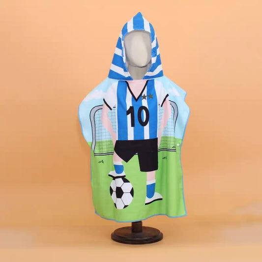 Cartoon Printed Towel Hoodie – Fun, Functional, and Fabulous! (Mix Design)