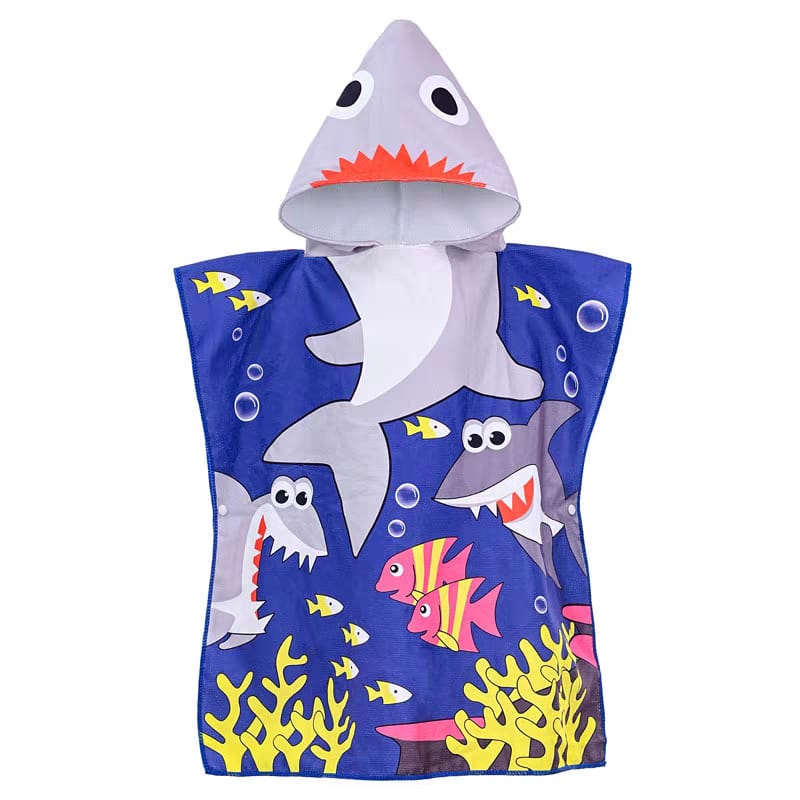 Cartoon Printed Towel Hoodie – Fun, Functional, and Fabulous! (Mix Design)