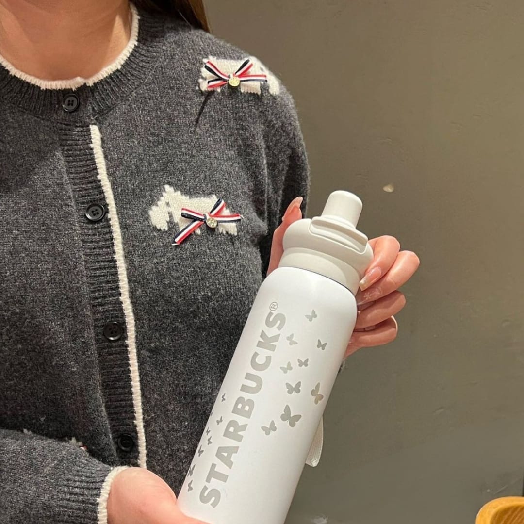 STARBUCKS Dual Sip Premium Quality Insulated Steel Bottle -500 ml