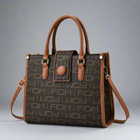 Imported Heavy-Quality Handbag with Sling: Spacious & Chic Design for Every Occasion