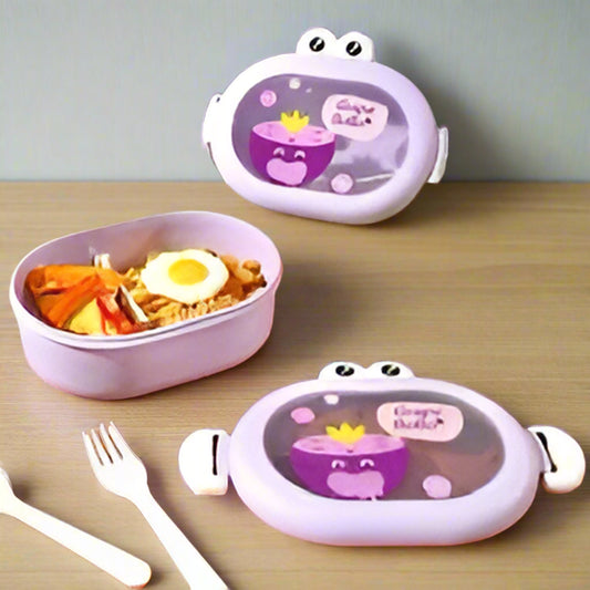 Frog Design Kids Lunch Box – Heavy Duty, Fun & Color Based on Availability