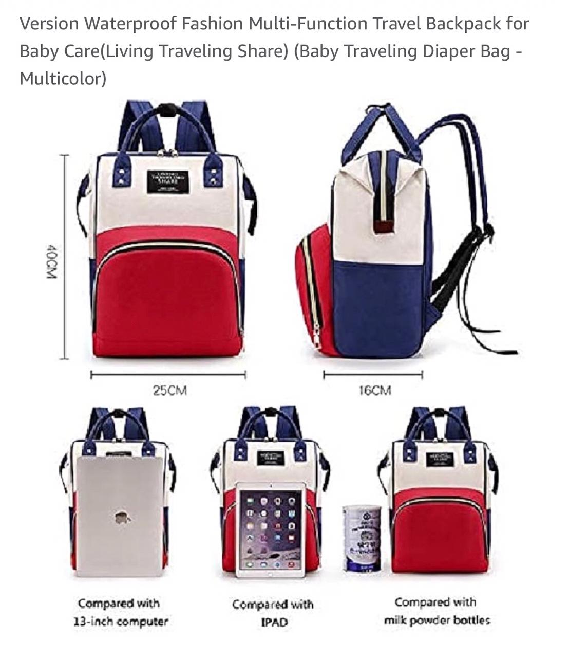 Imported Mother Backpack: Your Versatile & High-Quality Companion for Baby Care & Travel