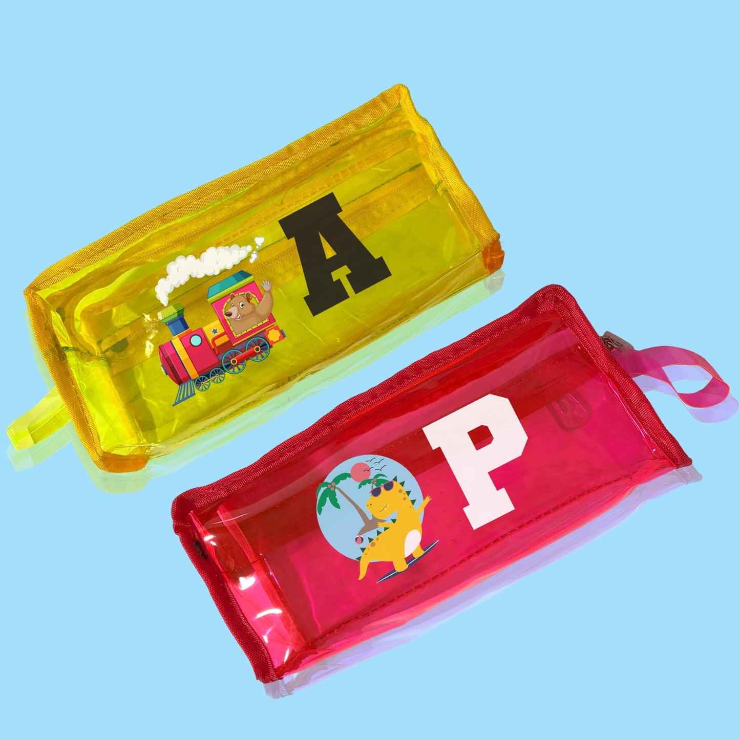 Multicolor Customizable Pouch / Kids Pencil Case (1pc)