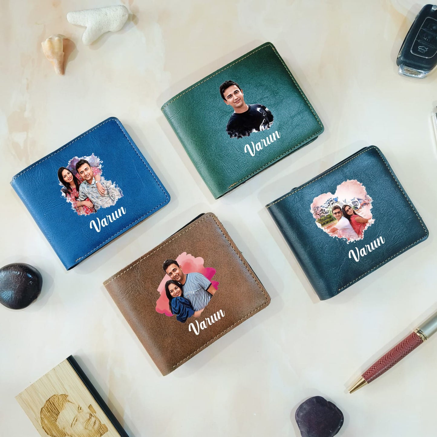 Personalized UV Printed Wallet: Customize with Any Name, Theme, Design, Character, or Picture!