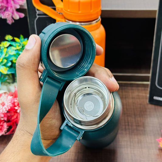 Personalized Travel Vacuum Cup - 650ml Insulated Stainless Steel Bottle
