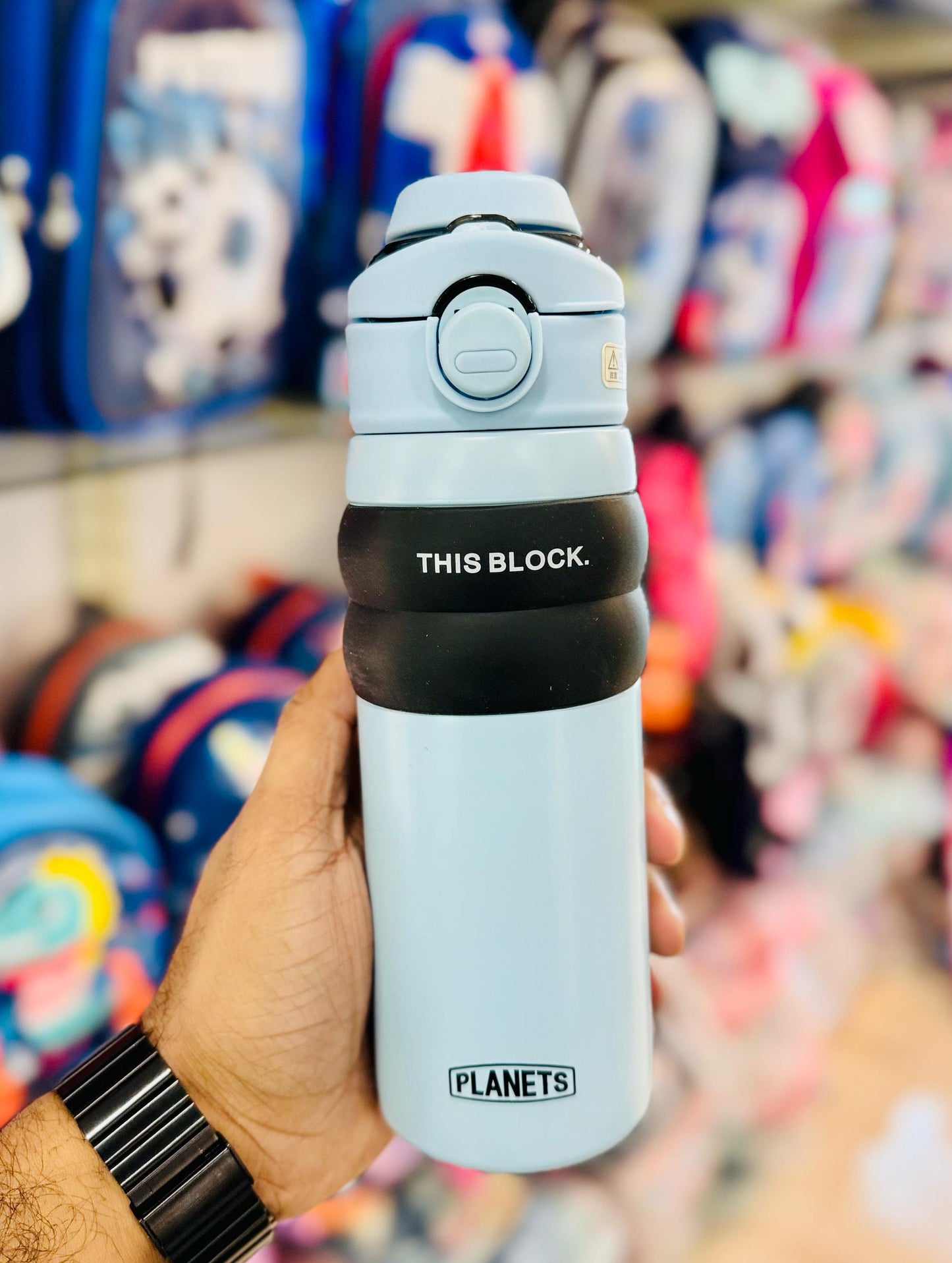 Premium Personalized 600ml Insulated Stainless Steel Water Bottle with Dual mouth