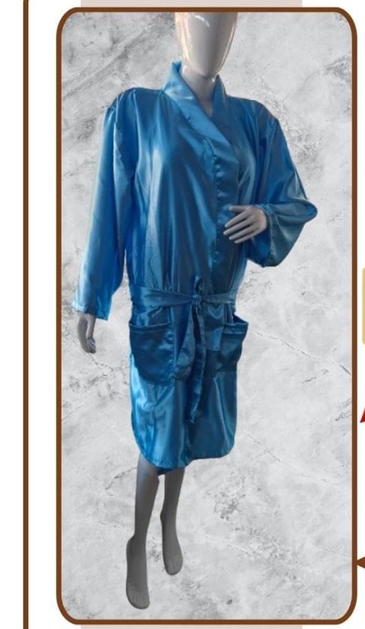 Personalized Satin Bridesmaid Bathrobe