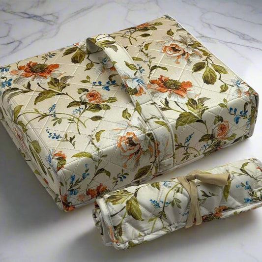 Flower Print Jewellery Organizer