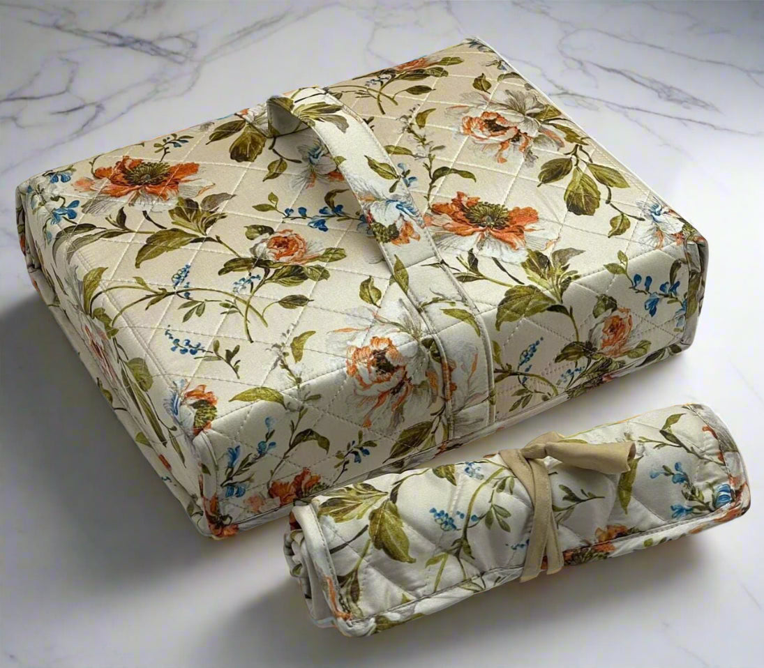 Flower Print Jewellery Organizer