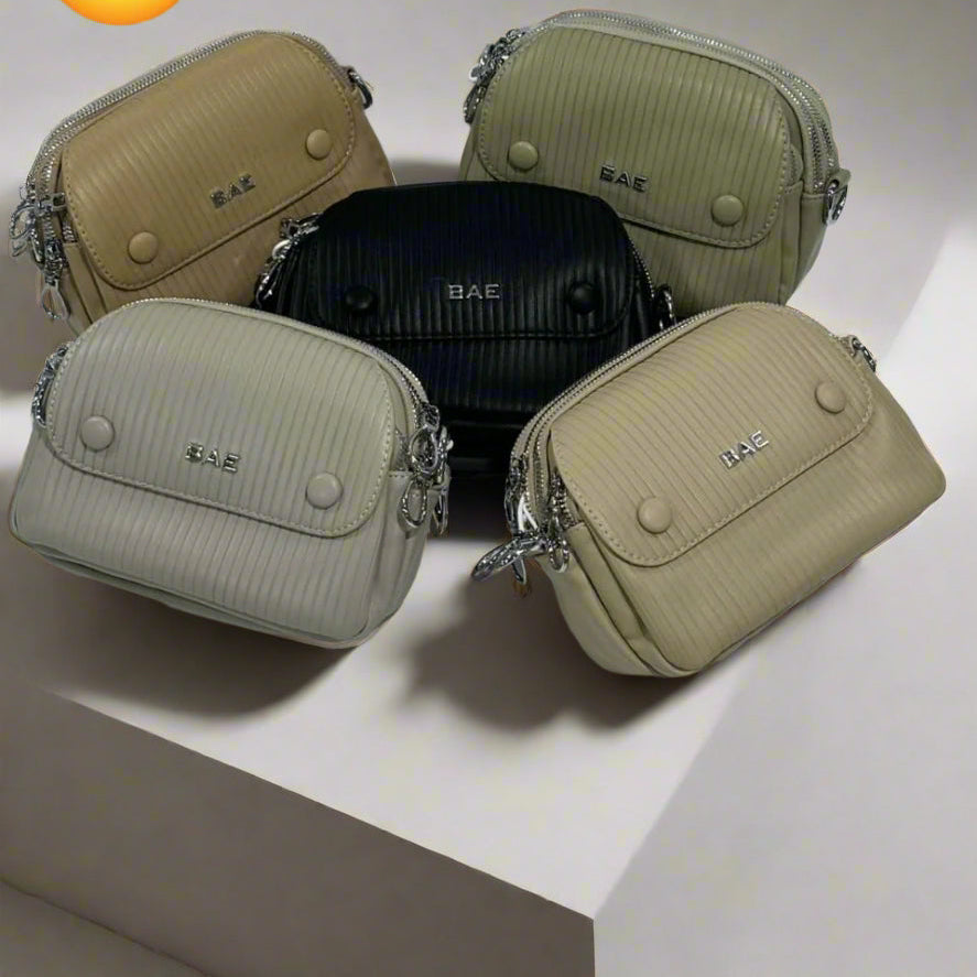 BAE Structured Crossbody Sling Bag