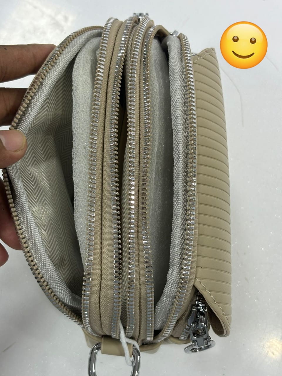 BAE Structured Crossbody Sling Bag