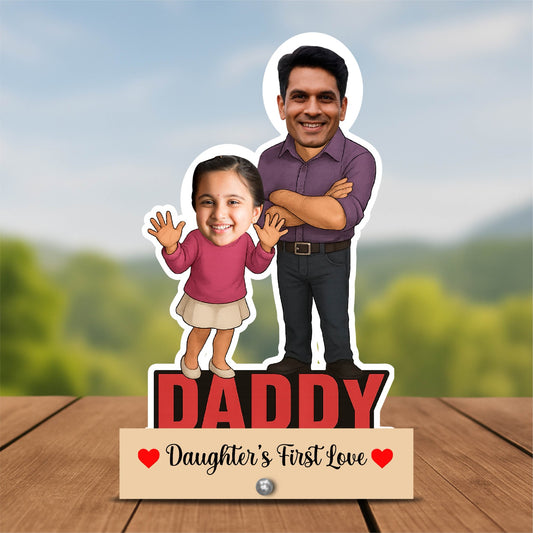 Personalized Father and Child Caricature – A Unique Father’s Day Gift