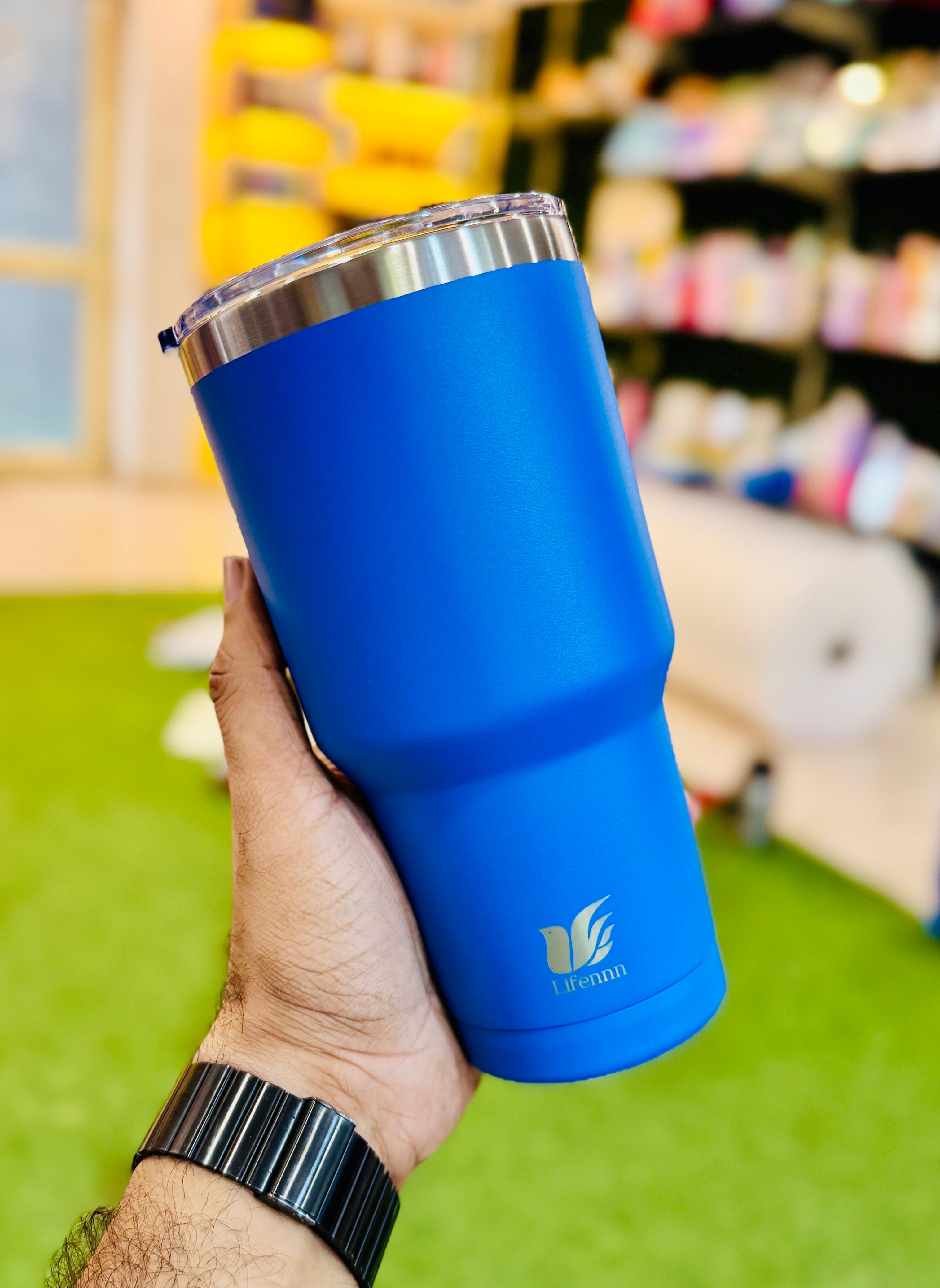 900ml Insulated Stainless Steel Tumbler – Hot and Cold Beverage Travel Mug