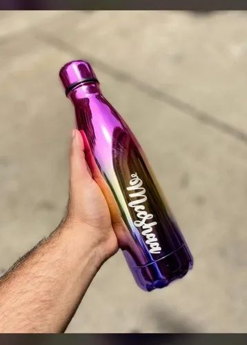1000 ML Thermostat Rainbow Stainless Steel Bottle – Personalized Hot and Cold Flask