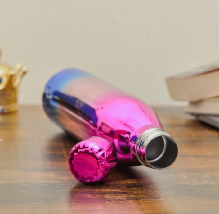 1000 ML Thermostat Rainbow Stainless Steel Bottle – Personalized Hot and Cold Flask