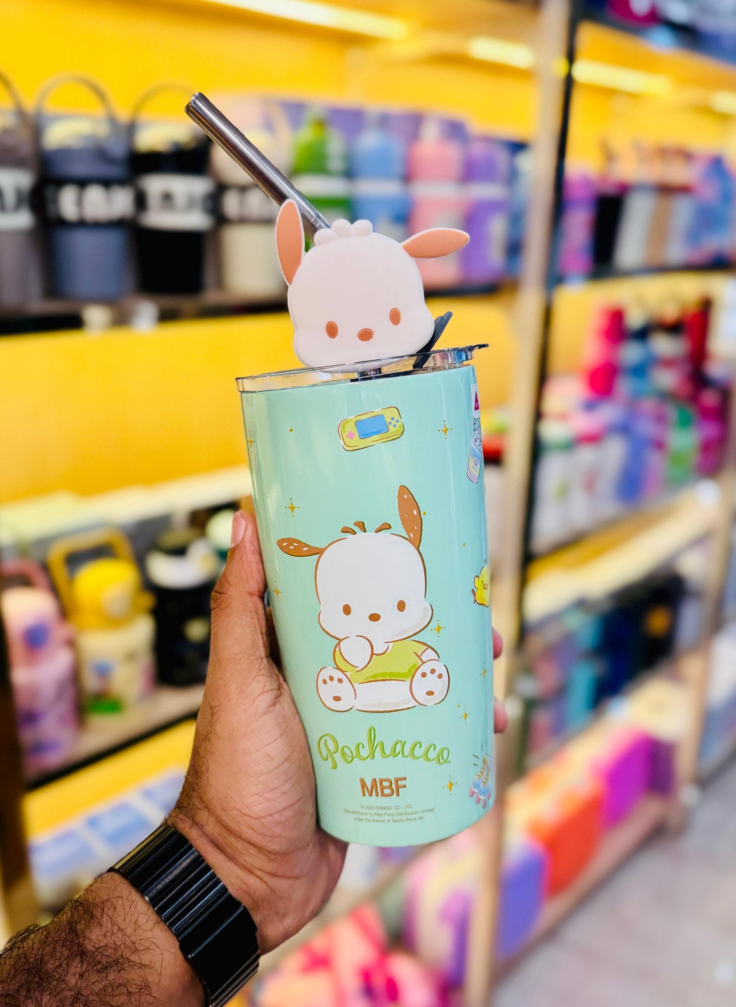 Insulated Tumbler – 600ml | Premium Double Valve Design with Steel Straw