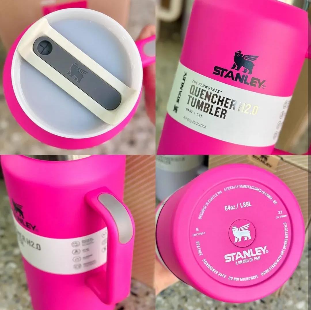 Stanley Quencher H2.0 Tumbler with Handle & Straw 64 oz