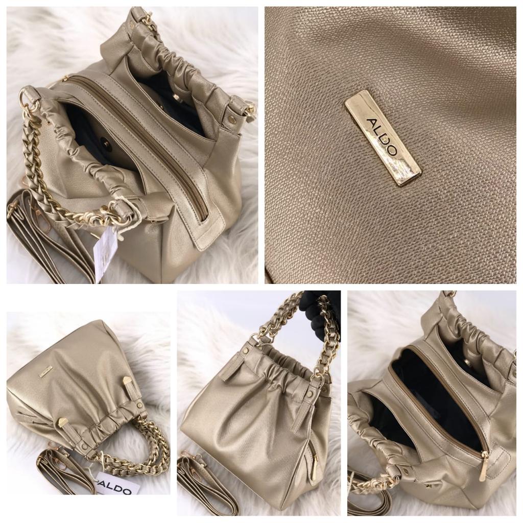 ALDO Handy + Sling Handbag – 3 Partition Premium Utility Bag