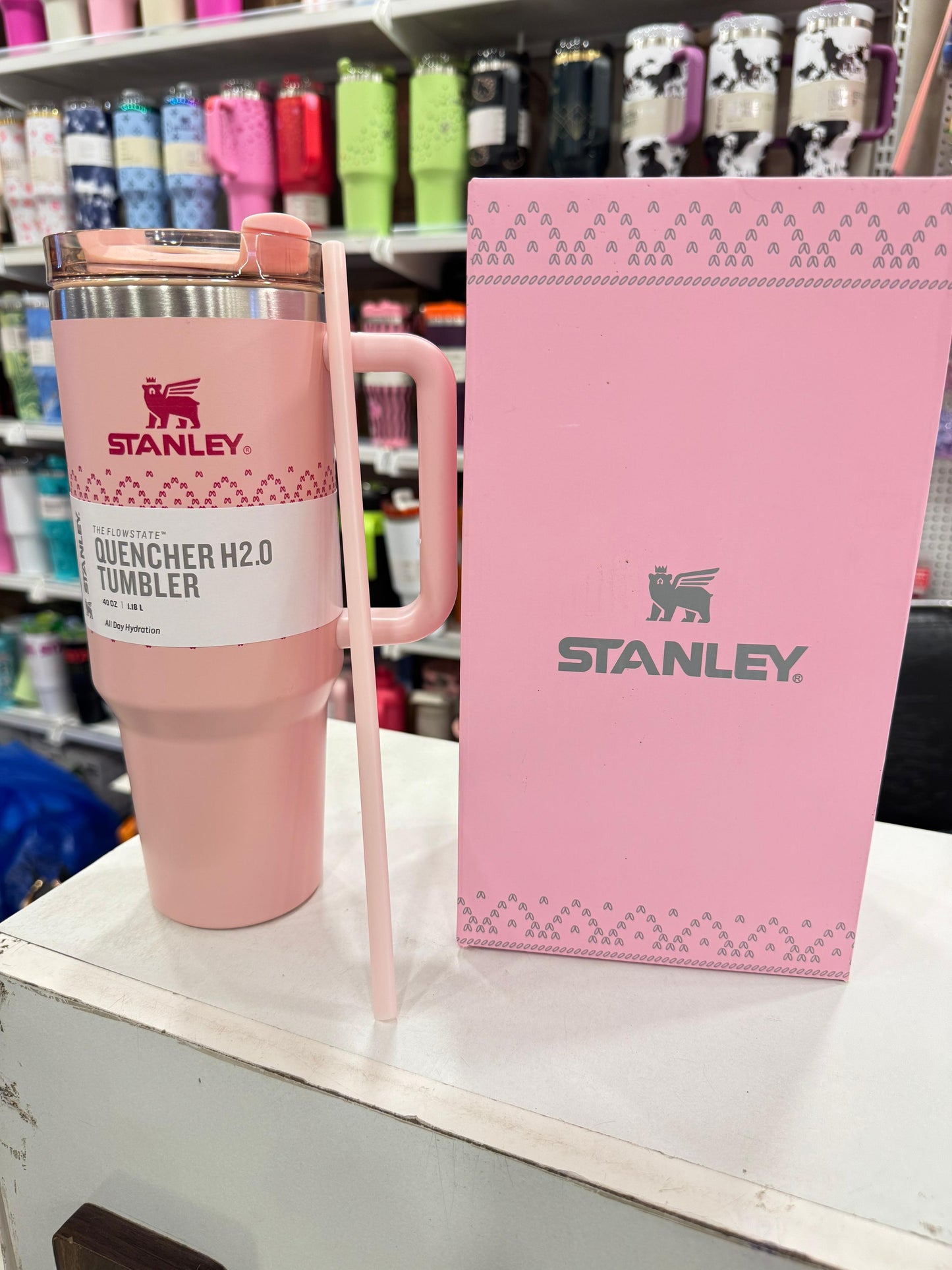 Stanley Vintage Limited Edition FlowState Tumbler – Premium Stainless Steel Insulated Sipper with Matching Box and Straw