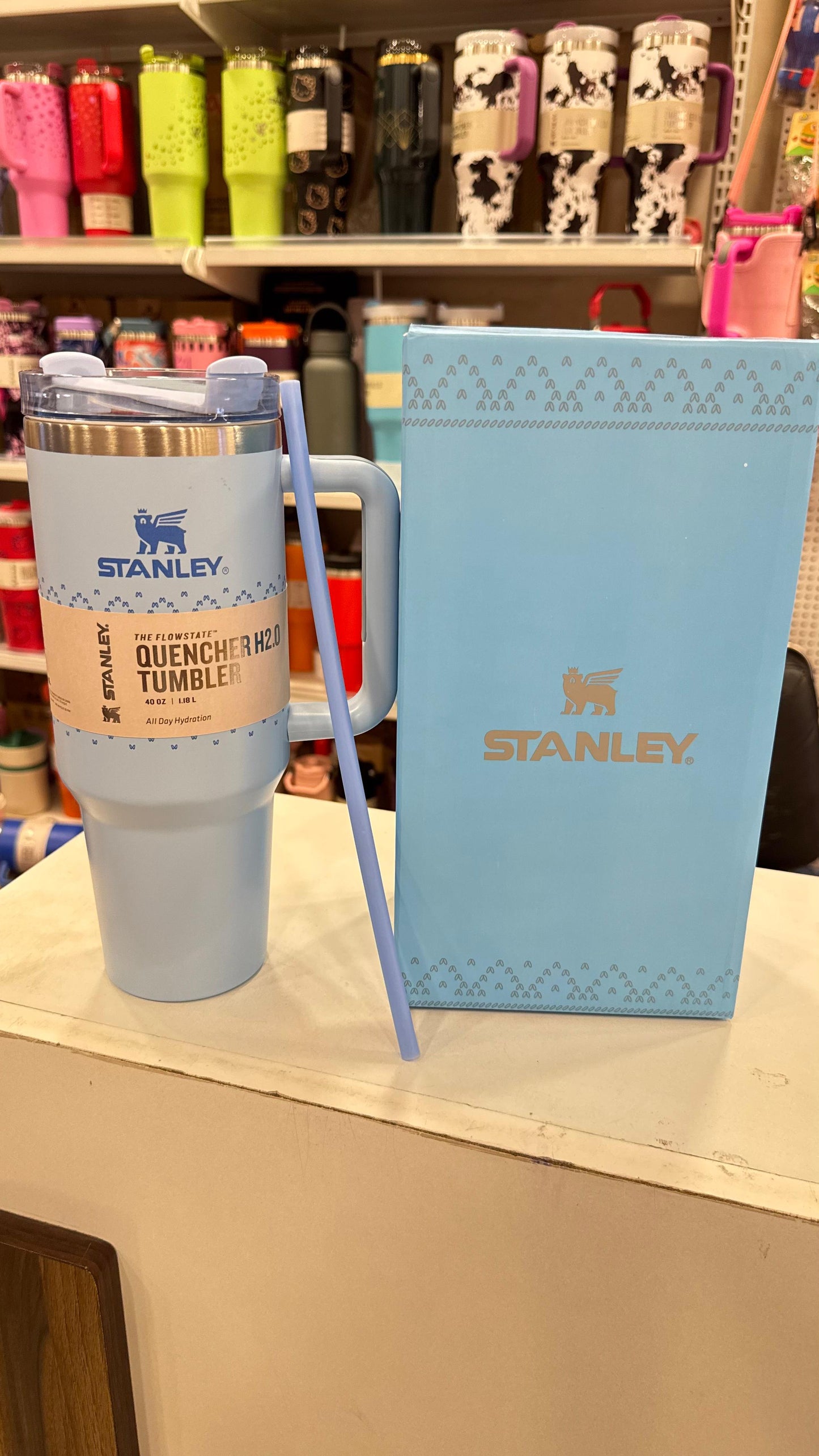 Stanley Vintage Limited Edition FlowState Tumbler – Premium Stainless Steel Insulated Sipper with Matching Box and Straw