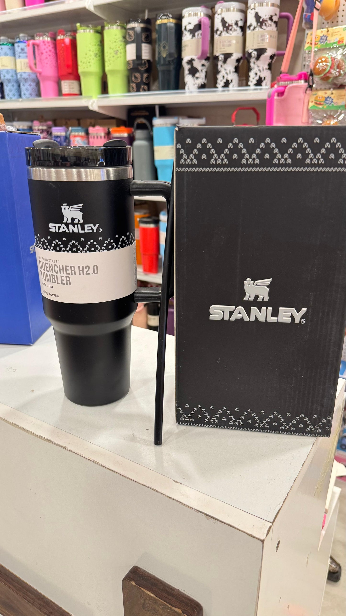 Stanley Vintage Limited Edition FlowState Tumbler – Premium Stainless Steel Insulated Sipper with Matching Box and Straw