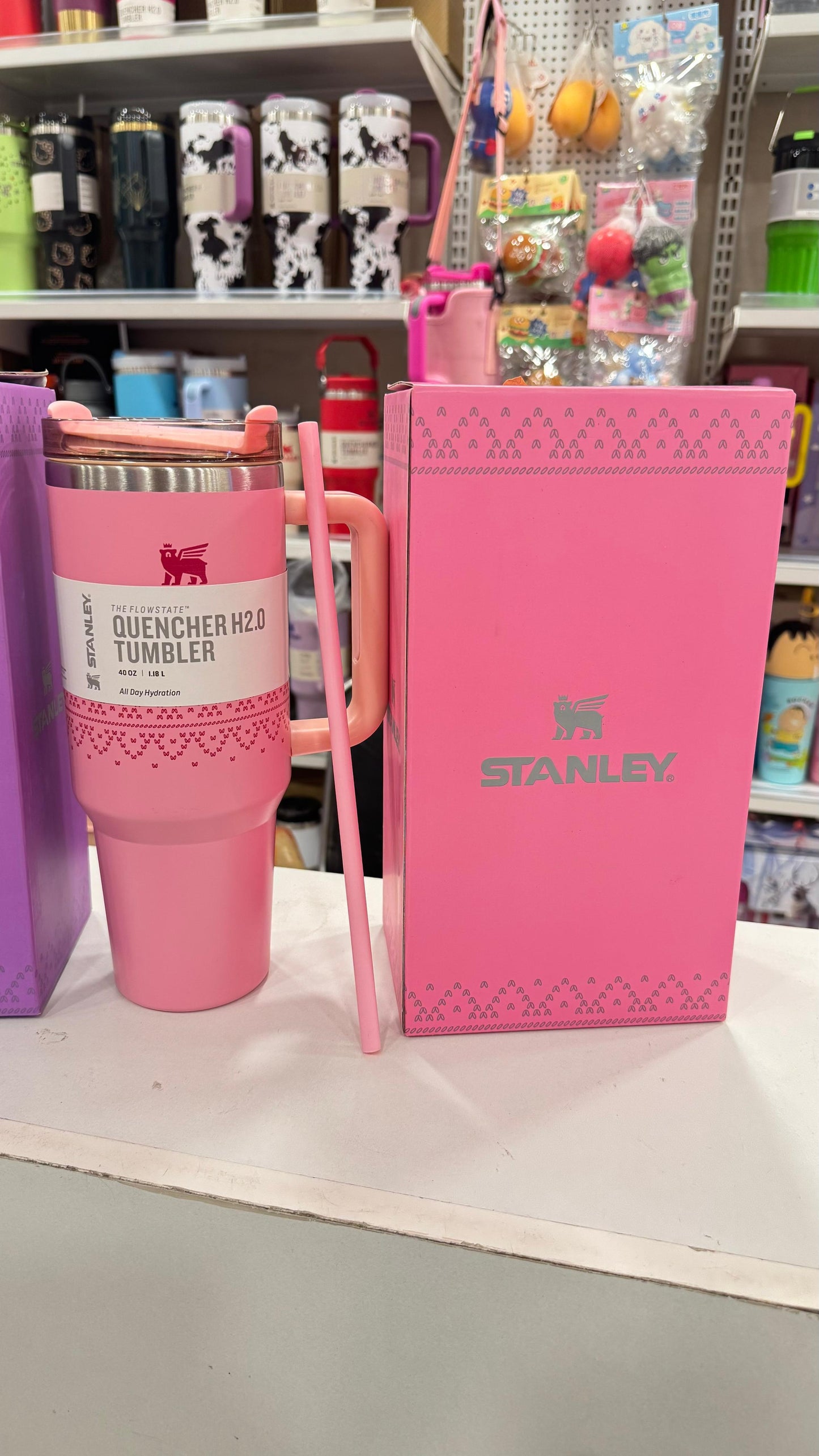 Stanley Vintage Limited Edition FlowState Tumbler – Premium Stainless Steel Insulated Sipper with Matching Box and Straw