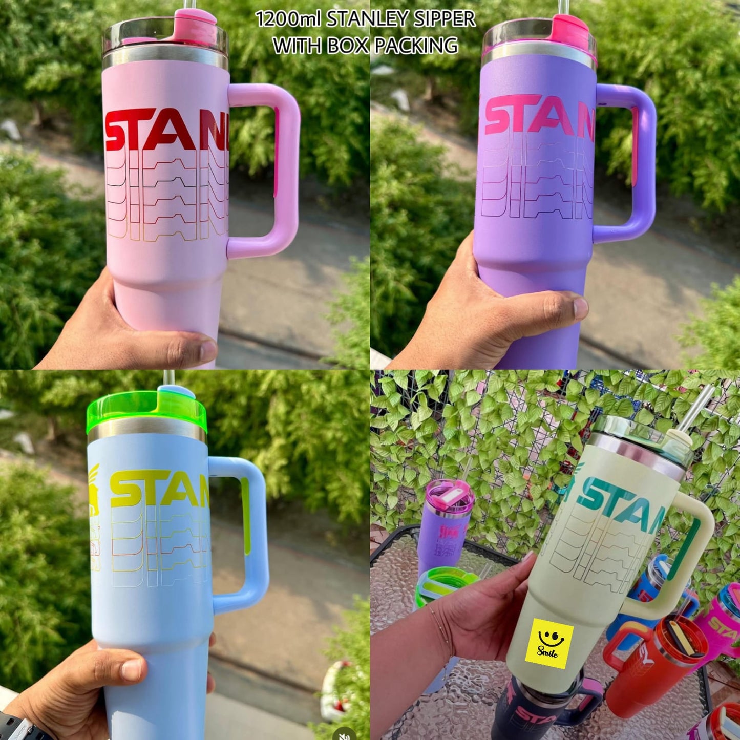 STANLEY Quencher H2.0 FlowState Tumbler – 1200 ml (40 oz) | Azure Reverb Edition