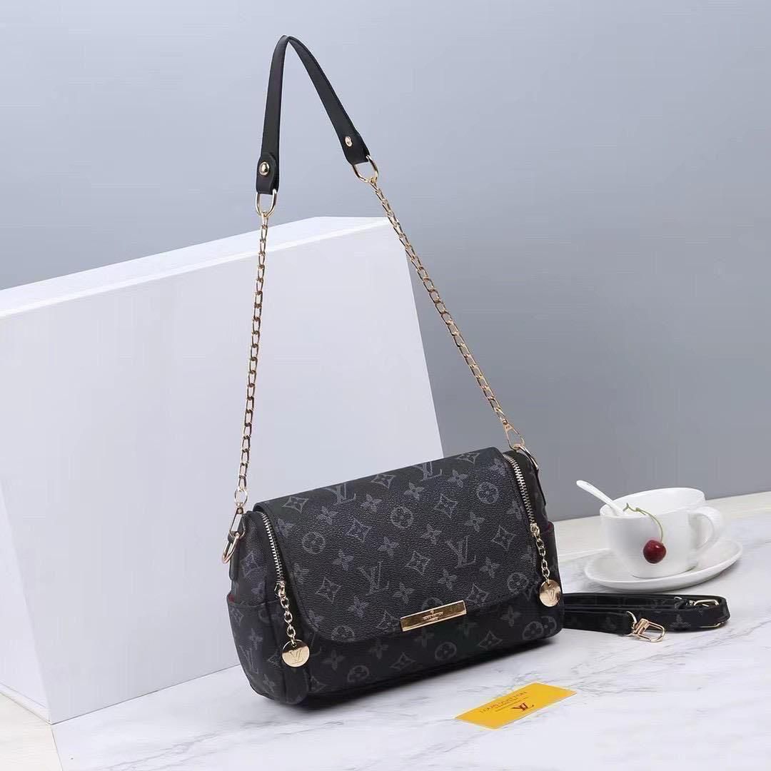 LV Sling Bag Luxury Designer Structured Sling Bag – Premium Imported Edition