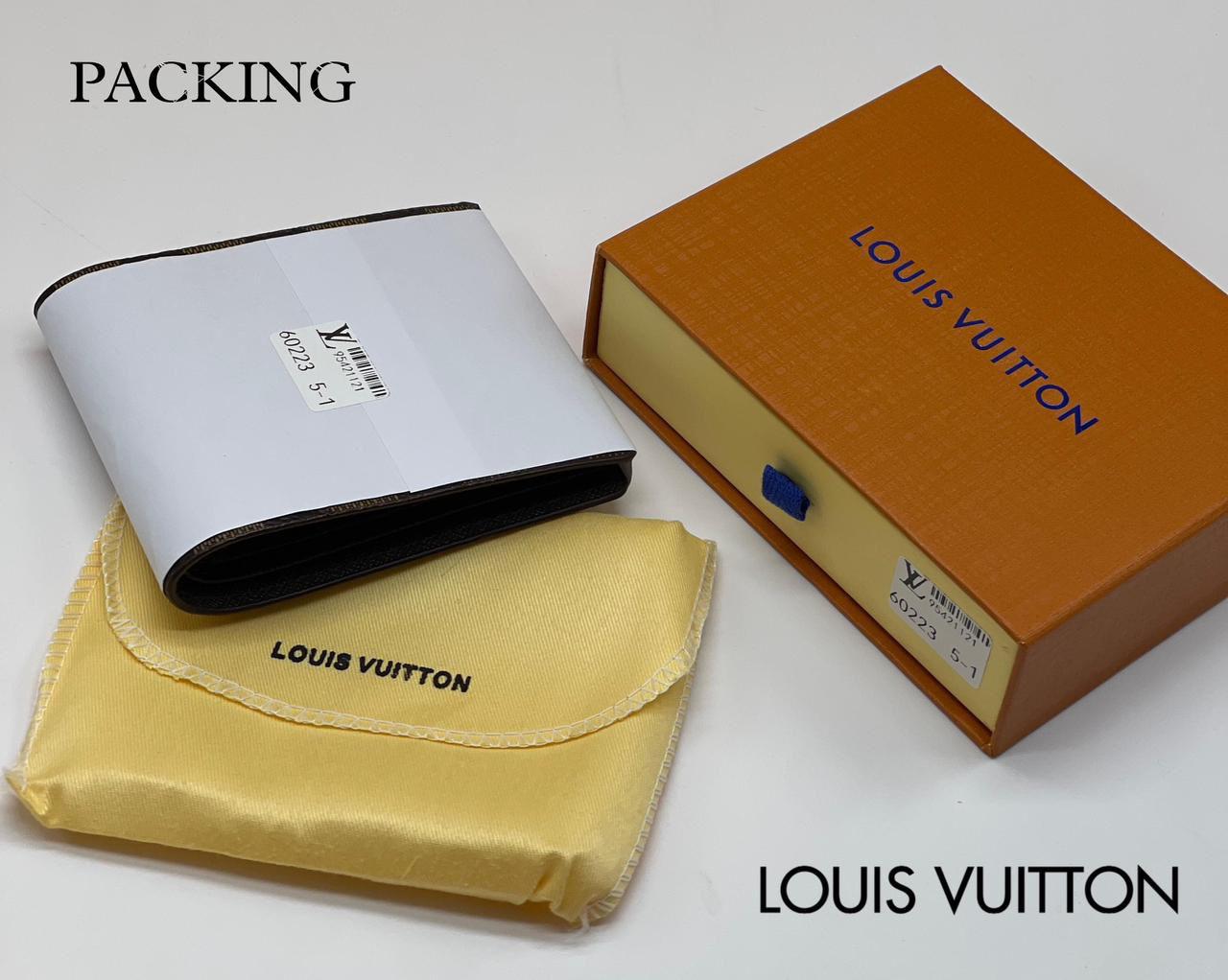 Louis Vuitton Leather Short Wallet