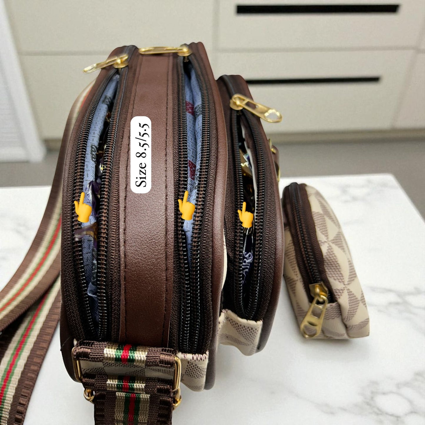 Luxury Inspired Sling Bag – New Design