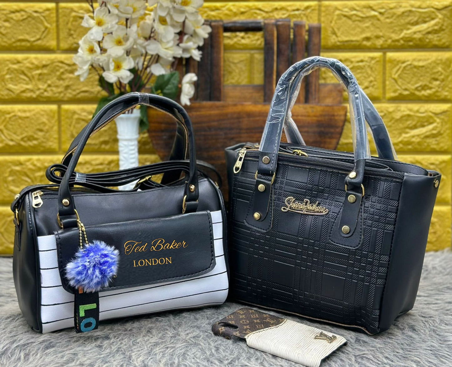Premium Handbag and Sling Combo – High Quality