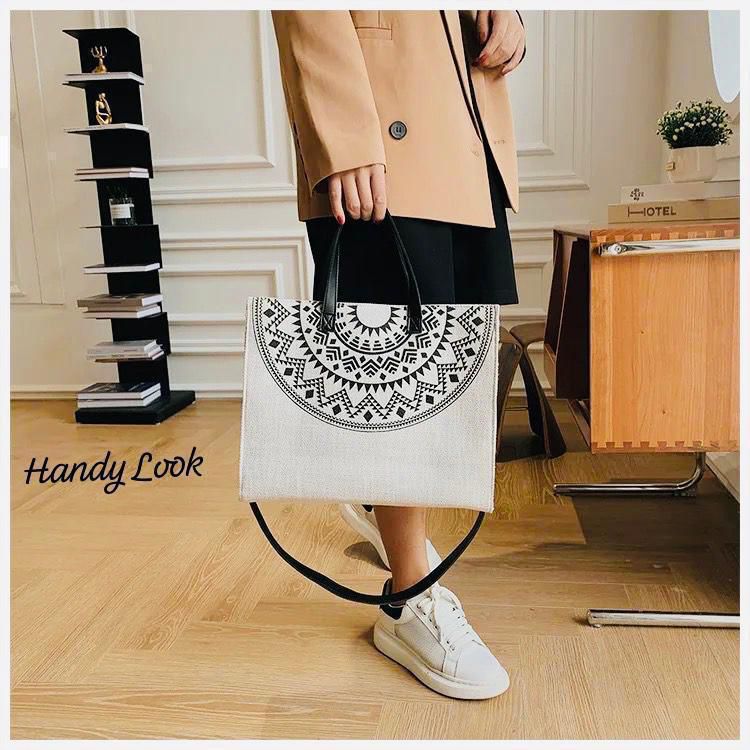 Designer Jute Tote Bag – Durable and Stylish for Everyday Use