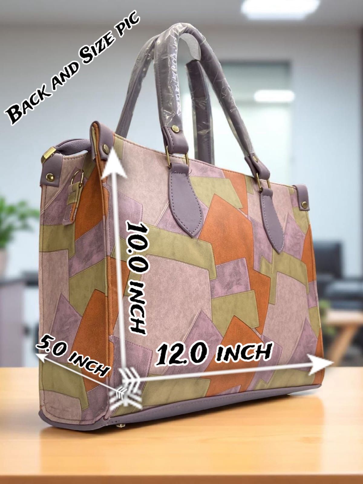 Premium GUCCI PU Leather Tote Bag – Spacious Handbag with Laptop Compartment