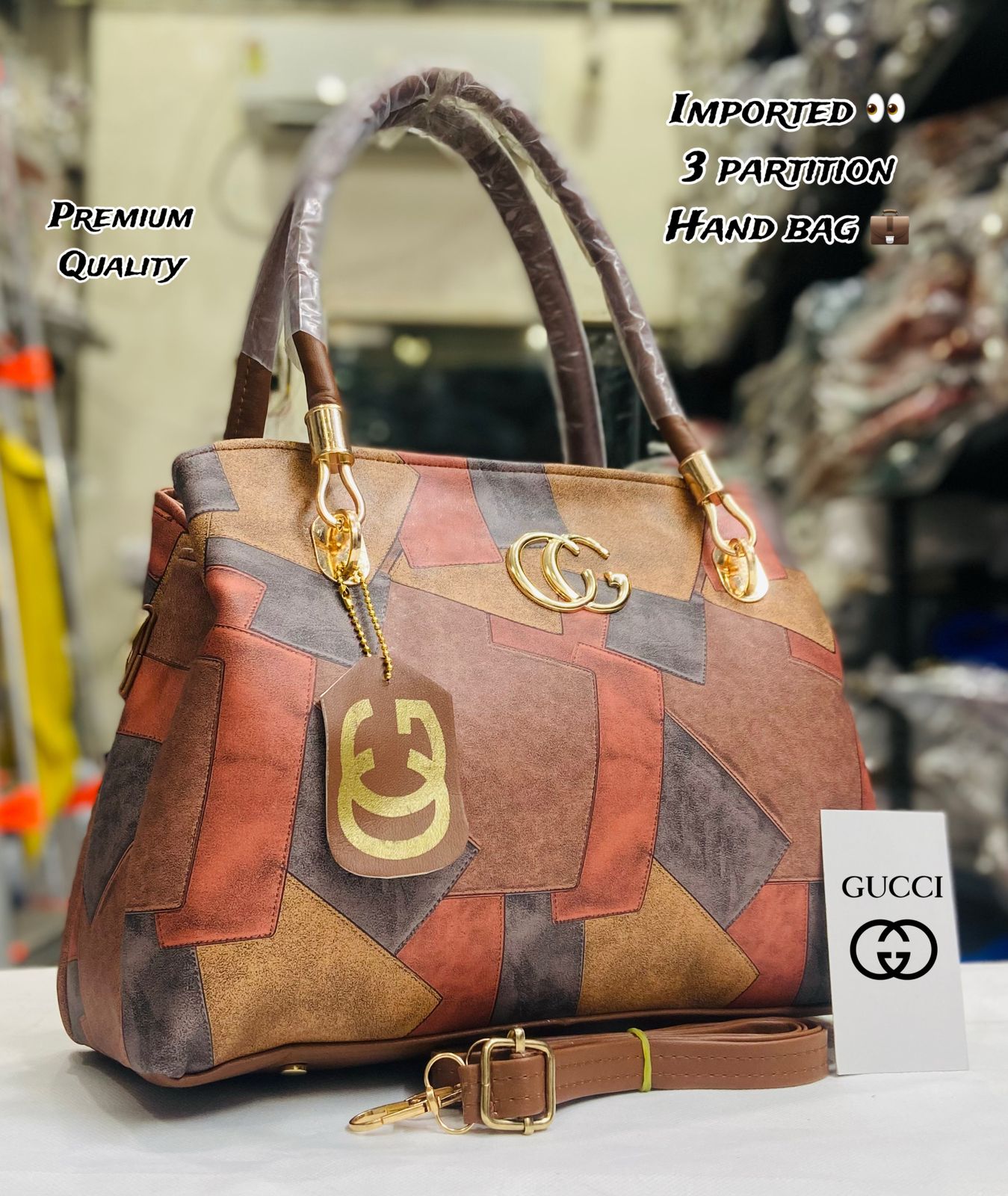 Gucci Inspired Handbag – Elegant, Spacious & High Quality