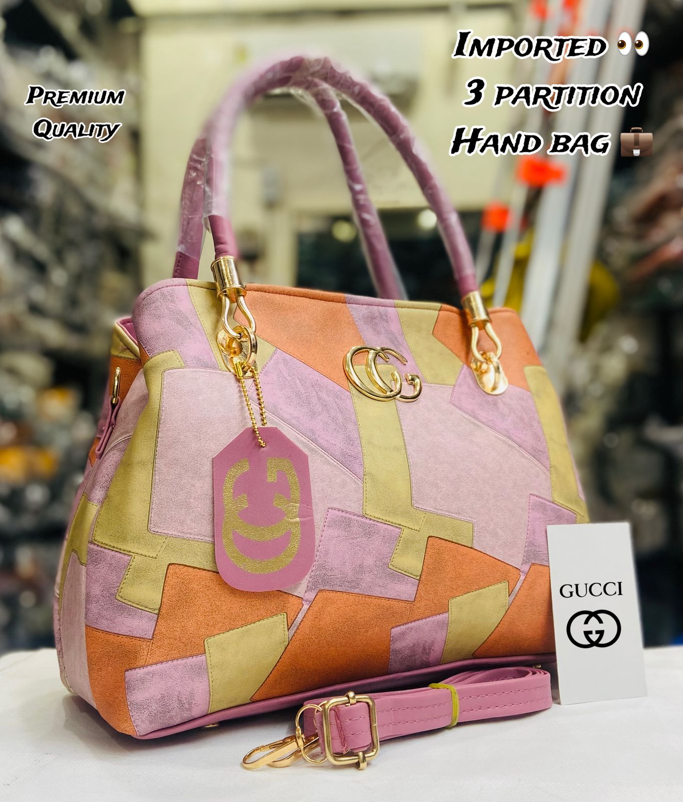 Gucci Inspired Handbag – Elegant, Spacious & High Quality